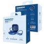 DAEWOO DW2024 Auriculares Deportivos Bluetooth con Gancho Azul